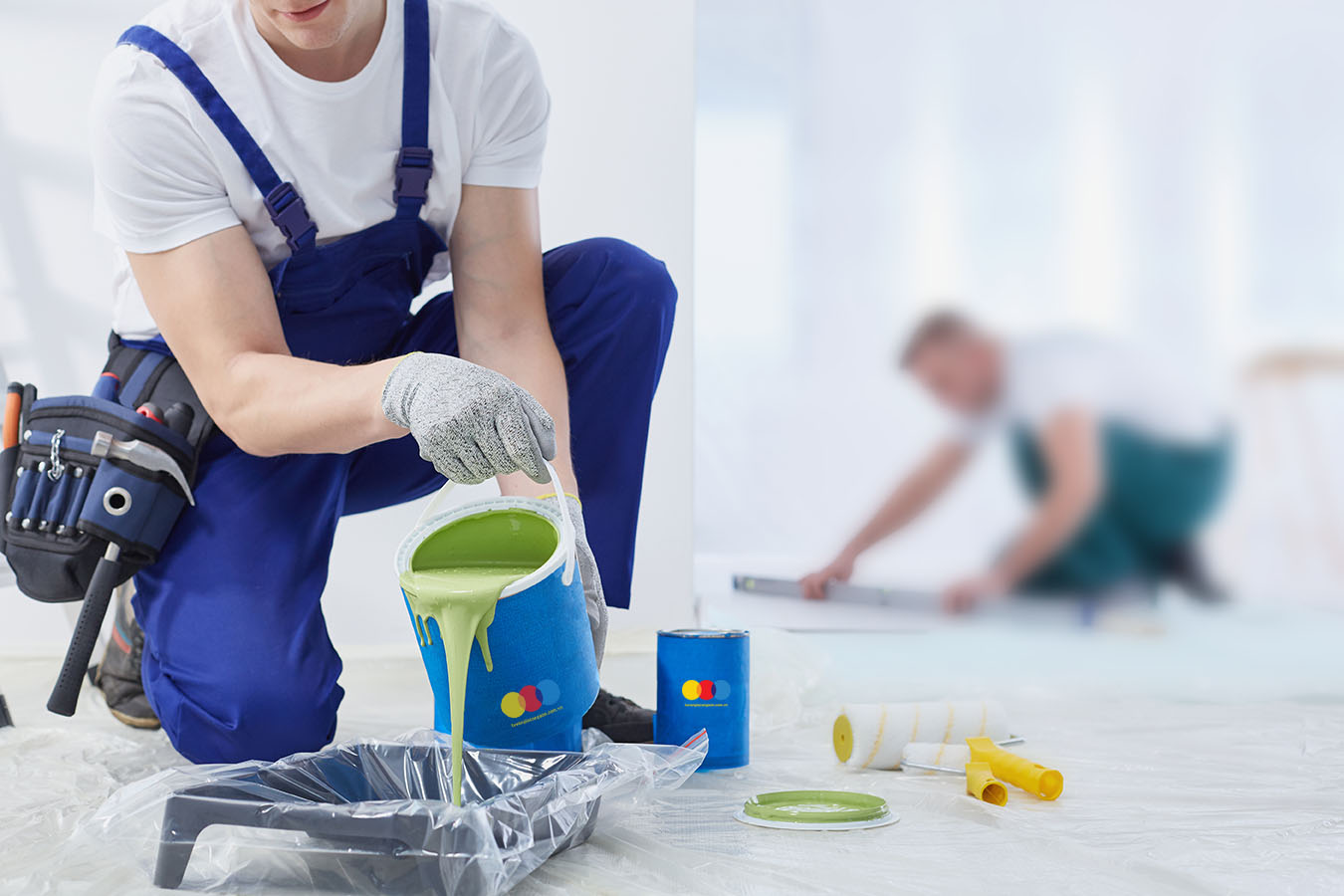 Sơn nước gia công bền màu như thế nào