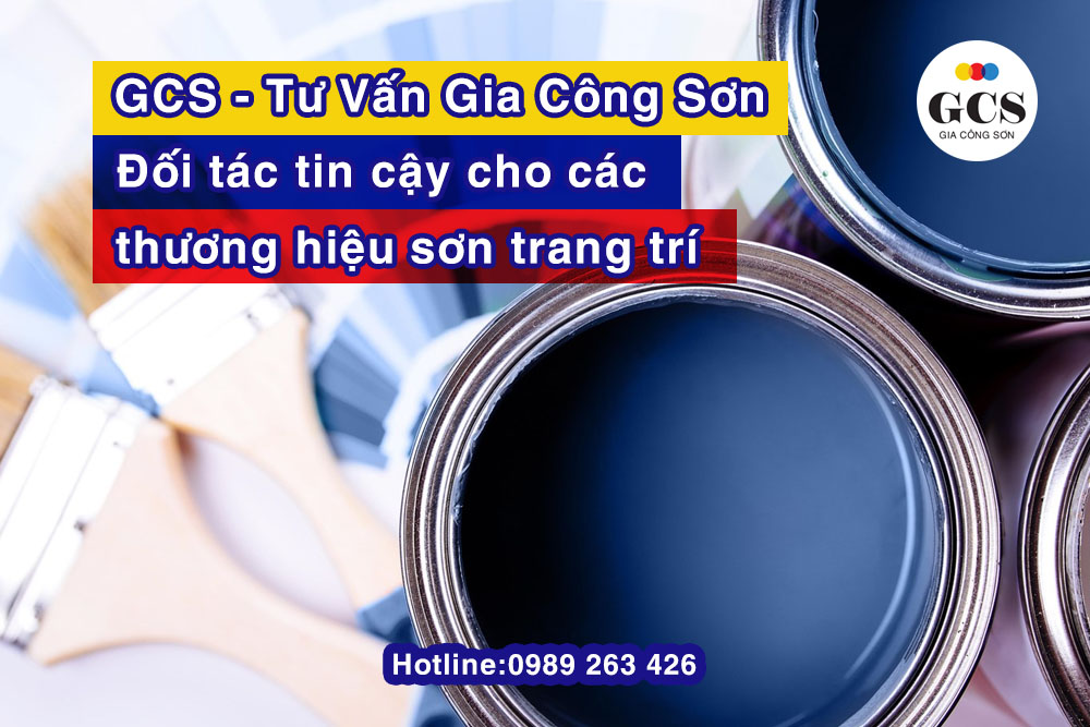 GCS - Tư Vấn Gia Công Sơn - Đối tác tin cậy cho các thương hiệu sơn trang trí 