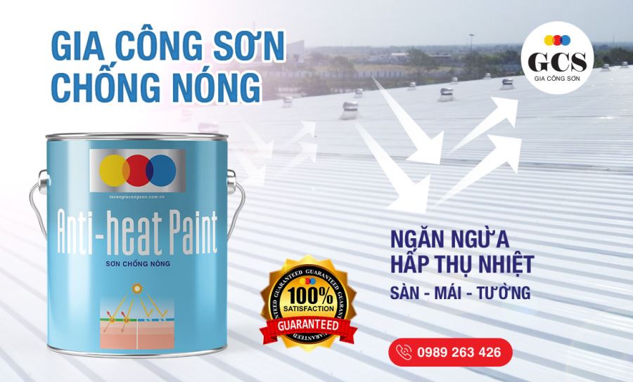 gia công sơn chống nóng